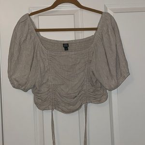 Wild fable long sleeve crop top